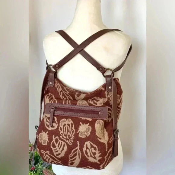 Pendleton | ladies wool hobo, convertible shoulder handbag. - Picture 16 of 16